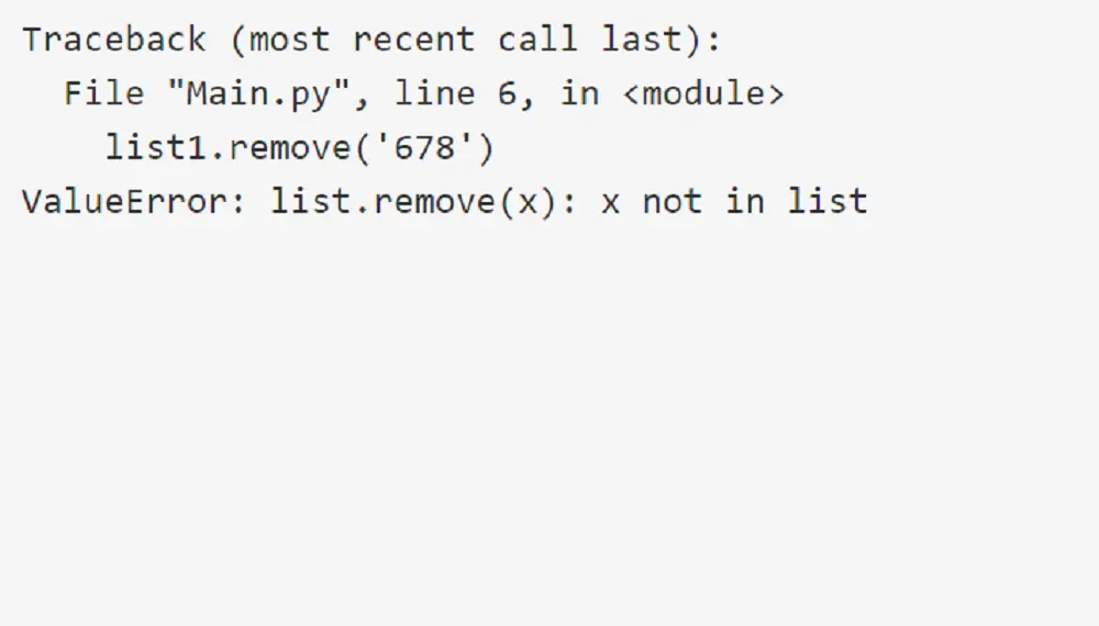 除する要素が同一で型が異なる場合にremove()でList(リスト)から指定した要素を削除した結果